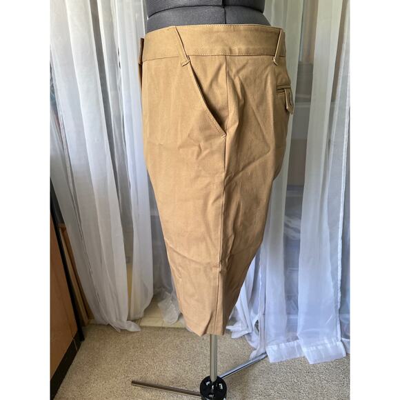 high waisted shorts tan - Picture 5 of 8